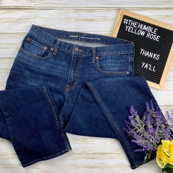 Old Navy Boot-Cut Denim Jeans 33x32 - Picture 2 of 4